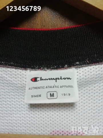 PHILADELPHIA SIXERS IVERSON CHAMPION NBA ОРИГИНАЛЕН ПОТНИК РАЗМЕР М , снимка 8 - Спортни дрехи, екипи - 50911275