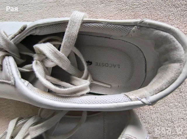 Мъжки спотни обувки Lacoste L.12.12, снимка 3 - Спортно елегантни обувки - 50351651