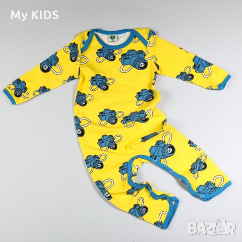 бебешка пижама / гащеризон Smafolk различни цветове 74 9-12 80 12-18 86 18-24 92 2-3 , снимка 1 - Бебешки гащеризони - 27592284