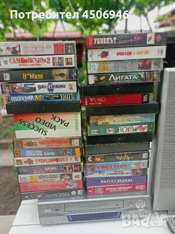видео, телевизор, видеокасетки , снимка 3 - Друга електроника - 50748520