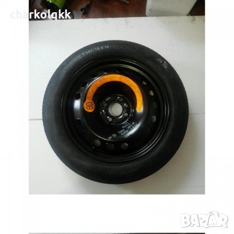 Резервна гума Фиат 500L (Алфа Мито,Фиат Типо), снимка 1 - Гуми и джанти - 37434413