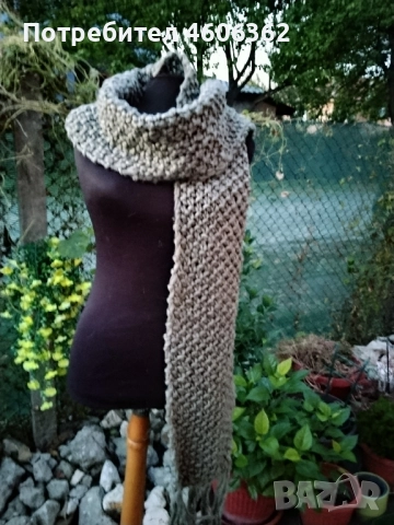 ръчно изработени шалове, снимка 14 - Шалове - 52116902