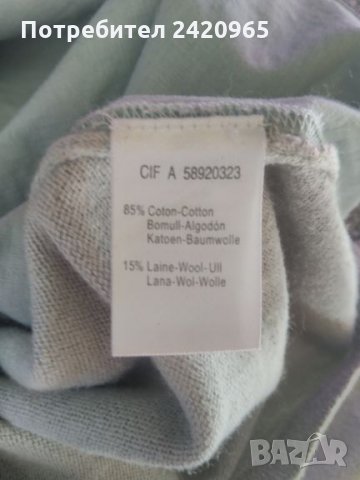 La Redoute блуза с 15% лана, снимка 4 - Блузи с дълъг ръкав и пуловери - 26867007