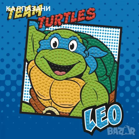 Diamond Dotz TMNT Диамантен гоблен Leo 580 диаманта DTZ5030