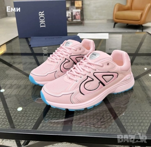 Christian Dior луксозни дамски естествена кожа обувки сникърси маратонки , снимка 14 - Маратонки - 52567275