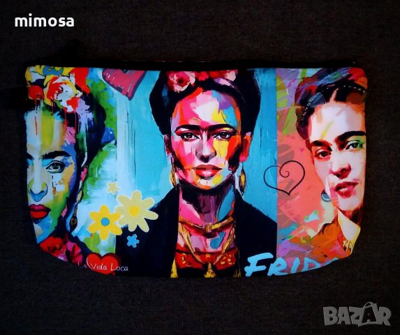 Фрида Кало несесери с цип, снимка 4 - Други - 39633707