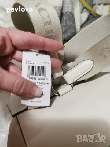 COACH оригинална чанта раница кожа, снимка 8 - Чанти - 47442670