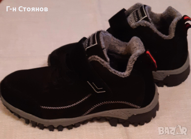 Продавам нови зимни юношески обувки , снимка 4 - Мъжки боти - 52698285