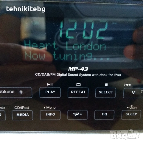 ⭐⭐⭐ ROBERTS MP-43 ⭐⭐⭐ Английска дизайнерска система със CD/DAB/FM/iPod и тъч бутони, снимка 4 - Аудиосистеми - 43384630