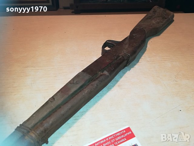 пушка антика-метал/дърво 78см 1704212003, снимка 17 - Антикварни и старинни предмети - 32586185