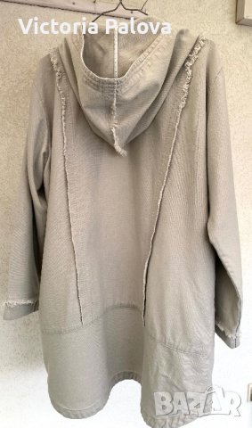 Лятно яке EQUATOR лен и памук, снимка 5 - Якета - 40458210