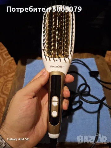  Професионална четка за коса, снимка 4 - Преси за коса - 47766033