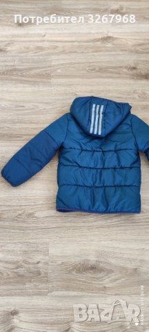 Adidas детско пухено яке за 5/6 годинки, снимка 7 - Детски якета и елеци - 43376798