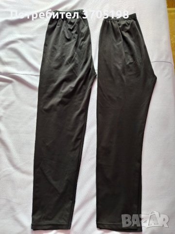 Два тънки черни спортни панталона, снимка 1 - Детски панталони и дънки - 40449979