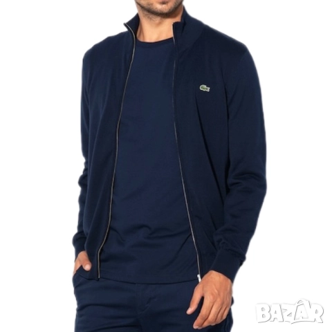 Мъжко горнище Lacoste | M размер, снимка 2 - Суичъри - 52689323