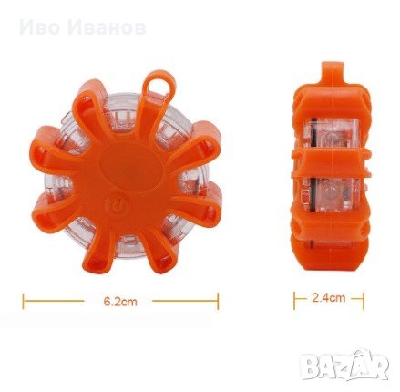 Сигнална лампа аварийна лед, снимка 2 - Аксесоари и консумативи - 28216468