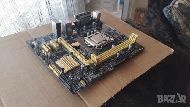 Дънна платка Asus H81M-D Socket LGA1150 CPU+FAN, снимка 7 - Дънни платки - 50787037