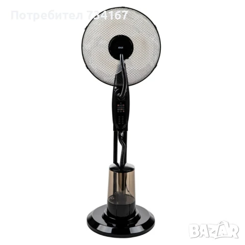 Вентилатор с водна мъгла 16'', 75W, LED, дист. упр-е, снимка 2 - Вентилатори - 50555772