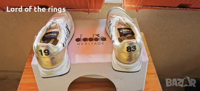Оригинални маркови дамски маратонки DIADORA HERITAGE - 37 номер, снимка 4 - Маратонки - 49775464