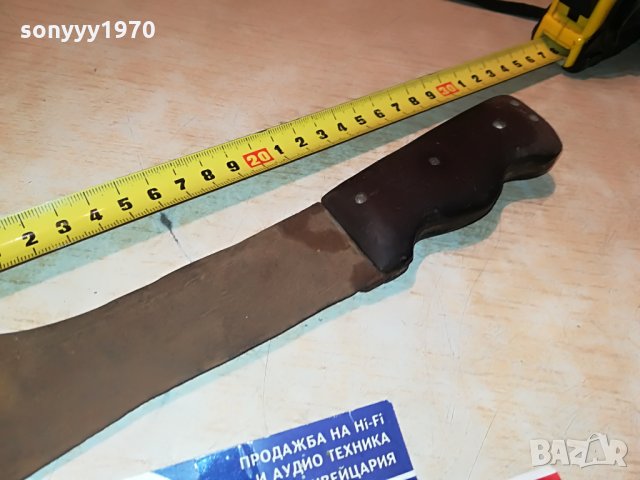 стар нож-кукри/сатър 30см 2007211153, снимка 8 - Антикварни и старинни предмети - 33573357