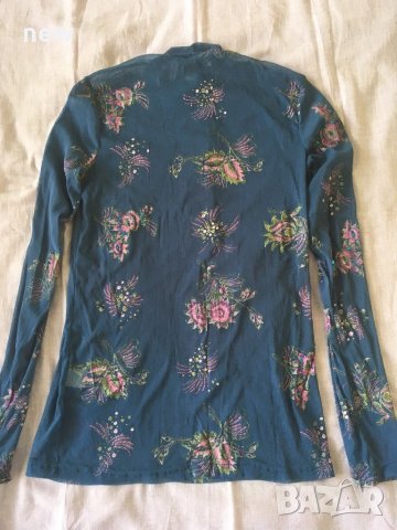 Нова прозрачна блуза размер XL, снимка 6 - Блузи с дълъг ръкав и пуловери - 37039210