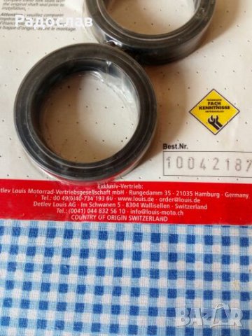 семеринги/уплътнители за вилка на мотоциклет, снимка 2 - Части - 26405049