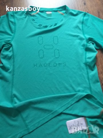 Haglofs INTENSE LOGO TEE WOMEN - страхотна дамска тениска, снимка 7 - Тениски - 32621486