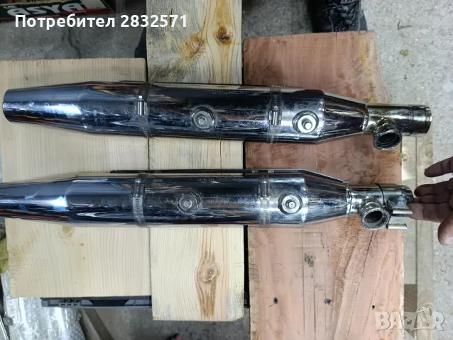 оригинални ауспуси harley-davidson, снимка 4 - Части - 50382357