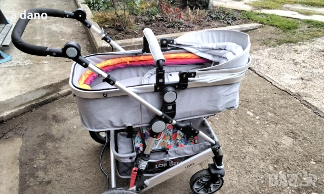 Комбинирана детска количка LORA LORELI, снимка 7 - Детски колички - 52307890