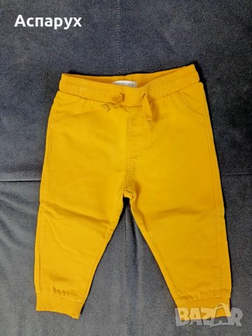 Бебешка памучни панталонки fox&bunny 6-9 месеца