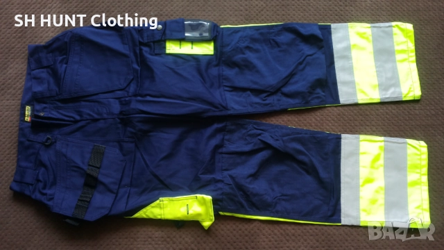 BLAKLADER 1529-1860 High-Vis Work Trousers размер 50 / M работен панталон W4-210