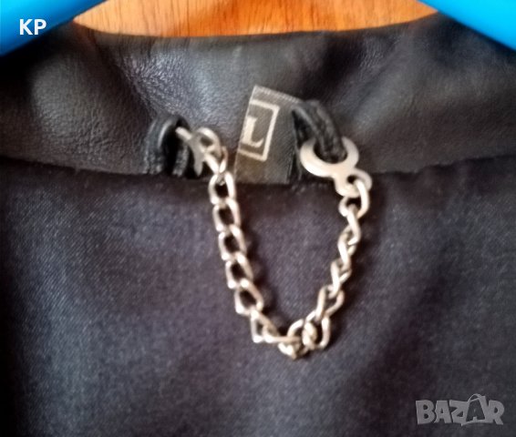 Дамско елегантно сако естествена кожа L размер , снимка 4 - Сака - 43851230