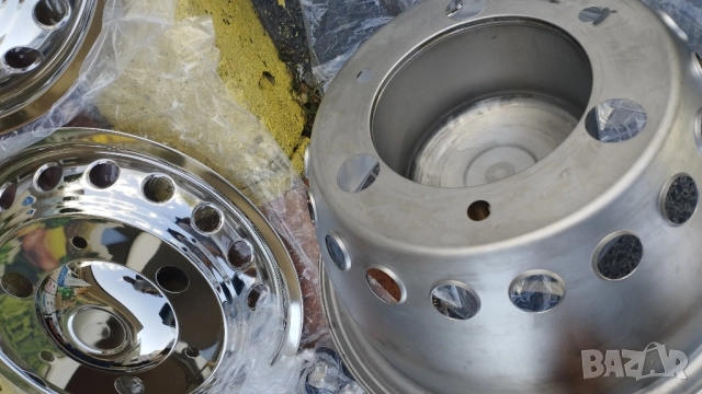 оригинални олекотени хромирани тасове за двойна гума sprinter crafter, снимка 10 - Части - 51456163