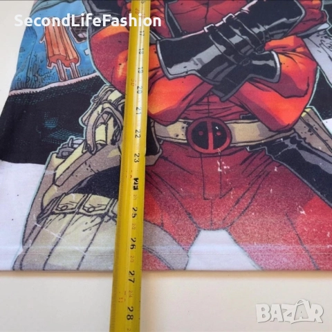 Мъжка тениска Marvel Deadpool Primark, размер XS, снимка 5 - Тениски - 52283212