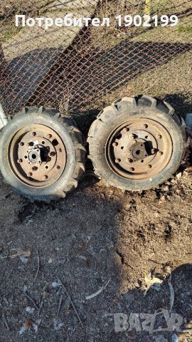 гуми с джанти за мотоблок , снимка 2 - Селскостопанска техника - 43861099