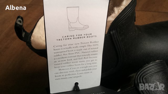 TRETORN Aktiv Chelsea Winter Размер EUR 36 / UK 3 зимни гумени ботуши 17-13-S, снимка 11 - Детски боти и ботуши - 39522112