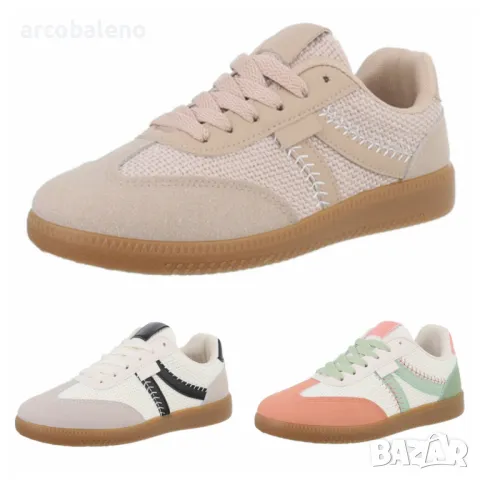 Дамски ниски кецове, 3цвята 