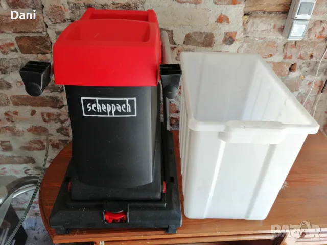 Ножова дробилка за клони Scheppach , снимка 2 - Градинска техника - 49976354