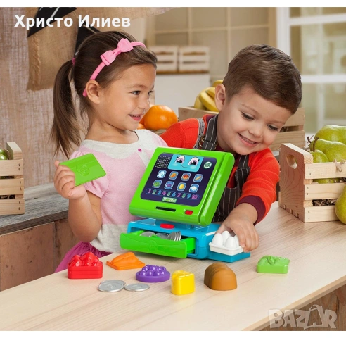 Касов апарат VTech интерактивна играчка с аксесоари, снимка 2 - Образователни игри - 53505500