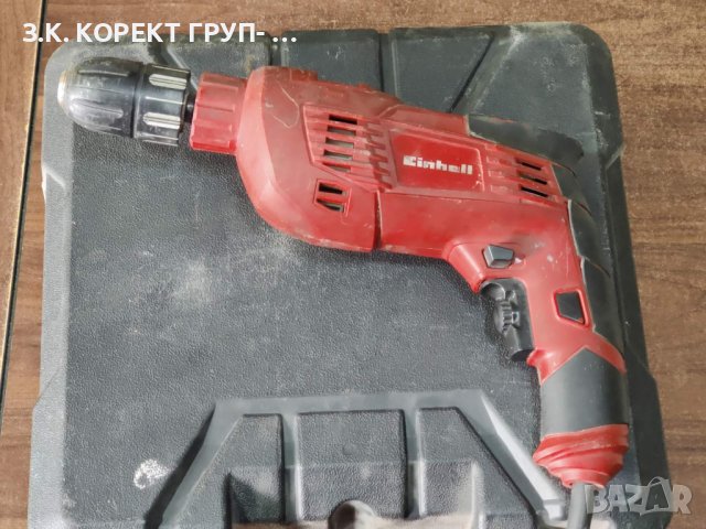Ударна бормашина Einhell TC-ID 1000 KIT, снимка 6 - Бормашини - 40847576
