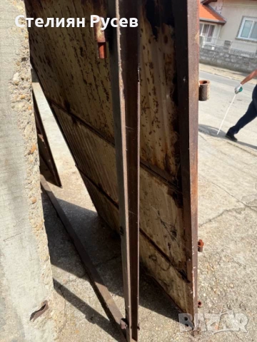 гаражна врата / гаражни врати 186 / 246 см 0609 -цена 199 лв или 101,75 евро - две отваряеми врати -, снимка 2 - Гаражни врати - 51974905