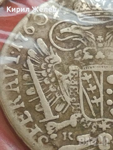 Сребърна монета 17 кройцера 1760г. Франц първи Кремниц Свещена Римска Империя 12213, снимка 10 - Нумизматика и бонистика - 42987092