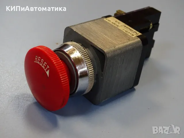 авариен бутон stop butom FUJI Electric RCa470-V red push twist button switch, снимка 8 - Резервни части за машини - 49192279