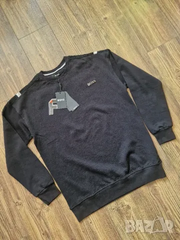 Страхотна мъжка блуза суитчър HUGO BOSS размер S M L XL 2XL , снимка 3 - Суичъри - 47588020