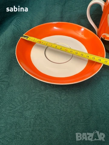 Руски порцелан Дулево/Дульово-чаши гигант за чай, мляко,’компот, снимка 5 - Антикварни и старинни предмети - 50717299