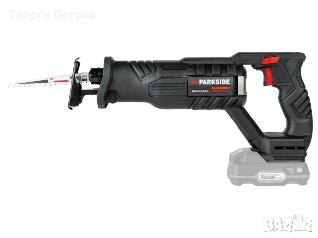 НОВ Немски Безчетков Саблен Трион 20V Parkside Performance Германия, снимка 2 - Други инструменти - 44081314