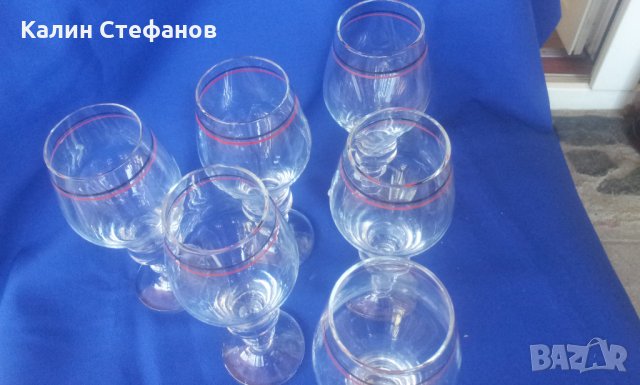 Чаши за алкохол 150 мг със столче 6 бр комплект, снимка 5 - Чаши - 28232366