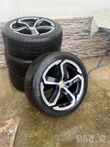 Продавам алуминиеви джанти DOTZ 5x120 R17, снимка 2 - Гуми и джанти - 53228154