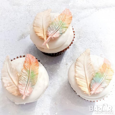 3796 Силиконова форма с листа, снимка 4 - Форми - 39009240