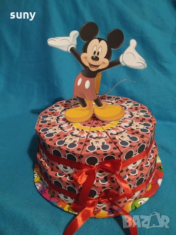 Картонена торта Мики Маус ., снимка 2 - Други - 27131533